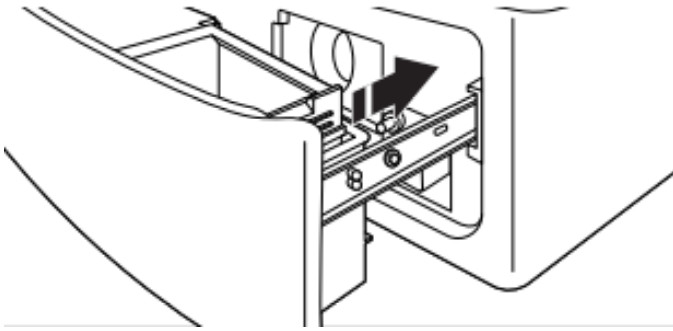 Washing Machines W11355369A Front Load Washer -rails have engaged