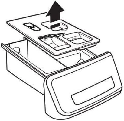 Washing Machines W11355369A Front Load Washer -straight up