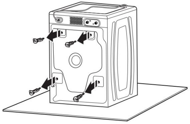 Washing Machines W11355369A Front Load Washer -top edges of washer