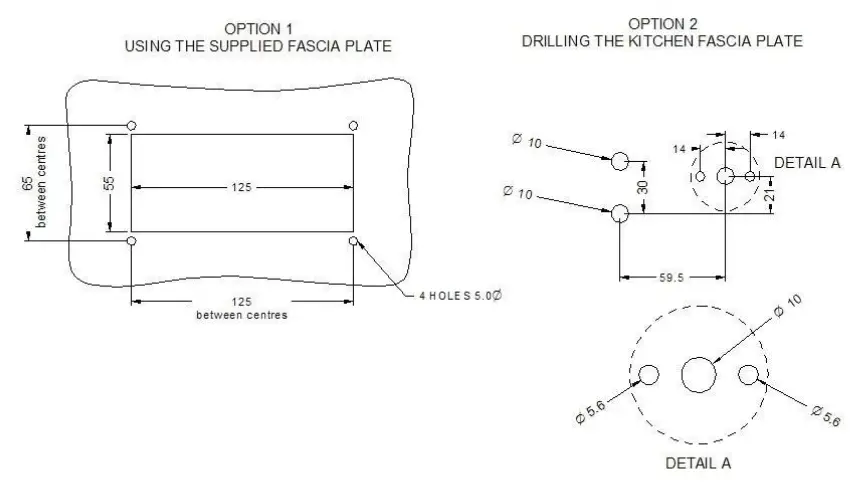 frifri 670136 Super Easy Built In Electric Built in Single Tank Fryer- controls