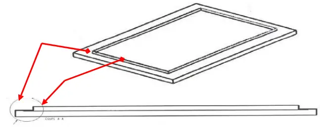 frifri 670136 Super Easy Built In Electric Built in Single Tank Fryer- penetration