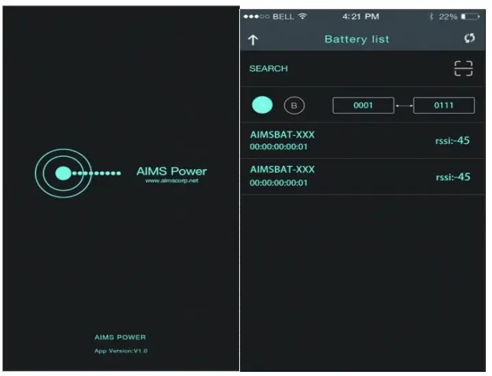 AIMS Power LiFePO4 Battery - CONNECTION TO THE BATTERY