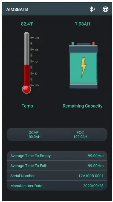 AIMS Power LiFePO4 Battery - DETAILED INFORMATION
