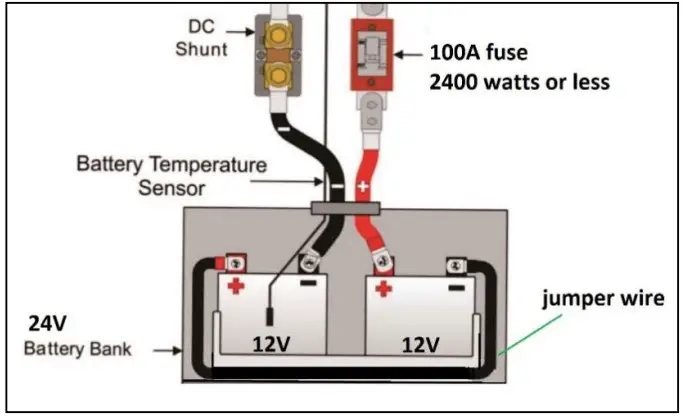 AIMS Power LiFePO4 Battery - WIRING DIAGRAM2