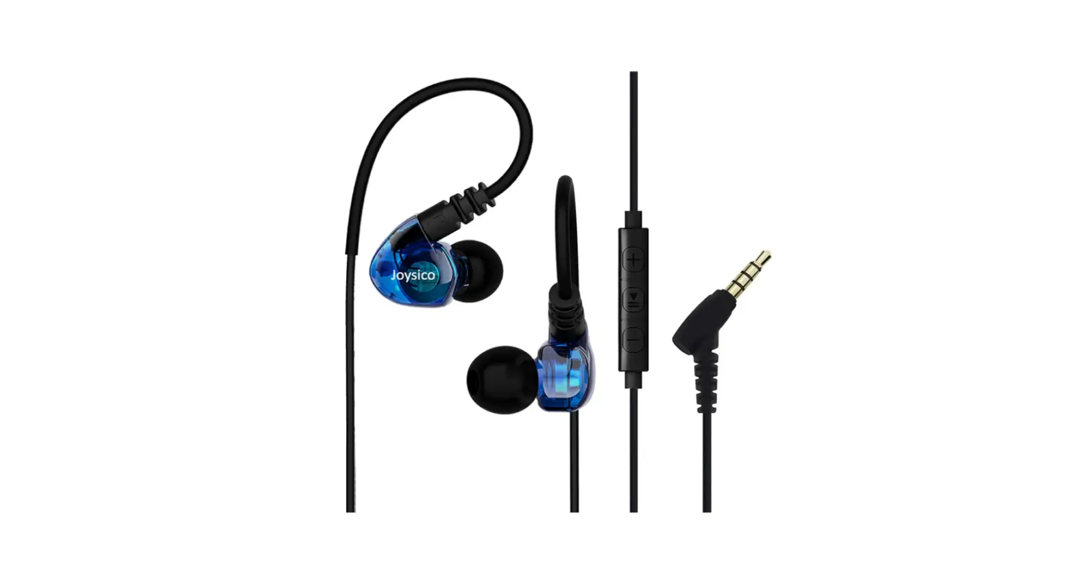 Joysico Ys1-blue Sport Headphones Wired Operational Guide