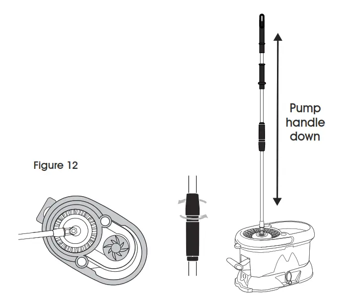 ULINE H-6526 Spin MOP System -Figure 12