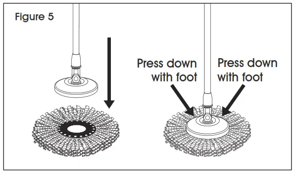 ULINE H-6526 Spin MOP System -Figure 5