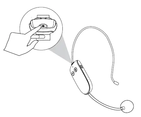 Bluetooth Voice Amplifier Microphone Speaker Waterproof (4)