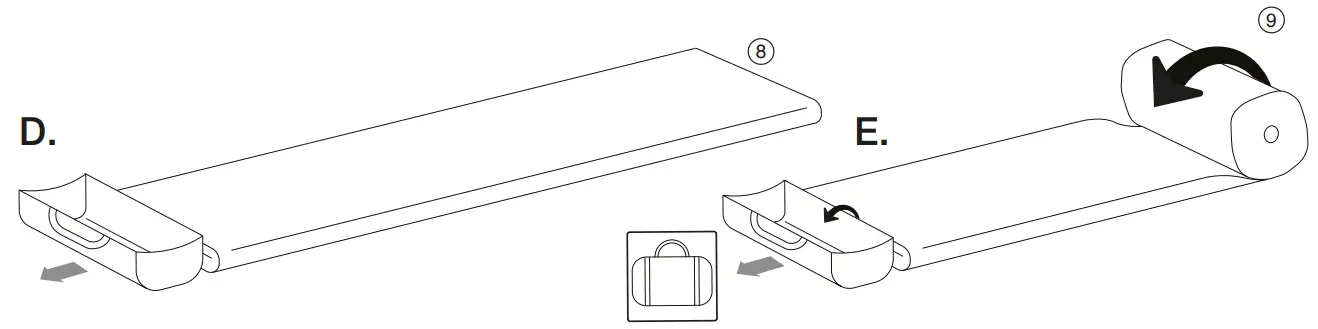 TAKING DOWN & PACKING