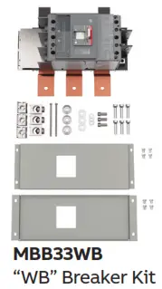 GE APPLIANCES ReliaGear Pro-Stock Lighting Panels - “WB” Breaker Kit