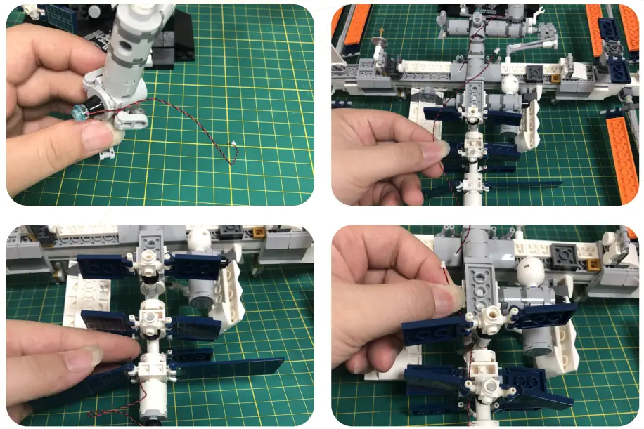 GAME OF BAICKS 21321 Light Kit for International Space Station - fig 1