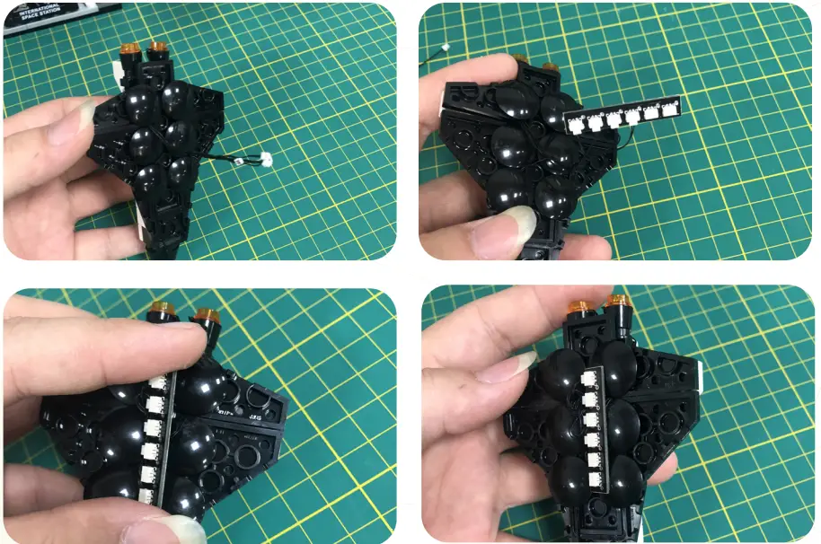 GAME OF BAICKS 21321 Light Kit for International Space Station - fig 14