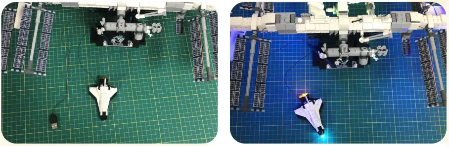 GAME OF BAICKS 21321 Light Kit for International Space Station - fig 16