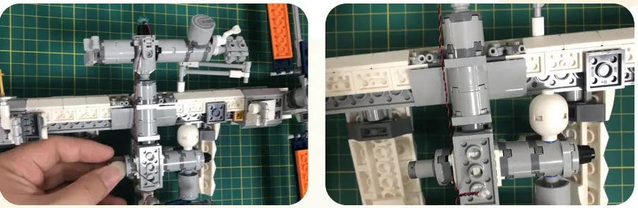 GAME OF BAICKS 21321 Light Kit for International Space Station - fig 2