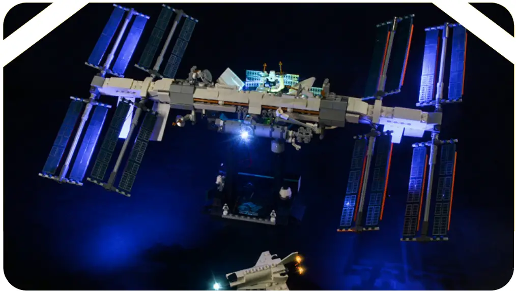 GAME OF BAICKS 21321 Light Kit for International Space Station