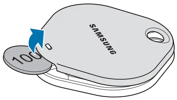 SAMSUNG Galaxy SmartTag - Replacing a battery