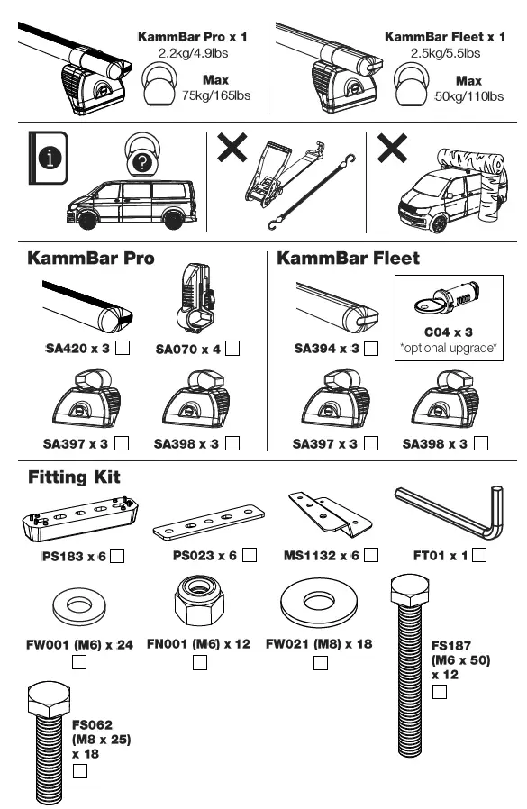 Rhino-XD3PR-3-bar-KammBar-Pro-system-fig 1