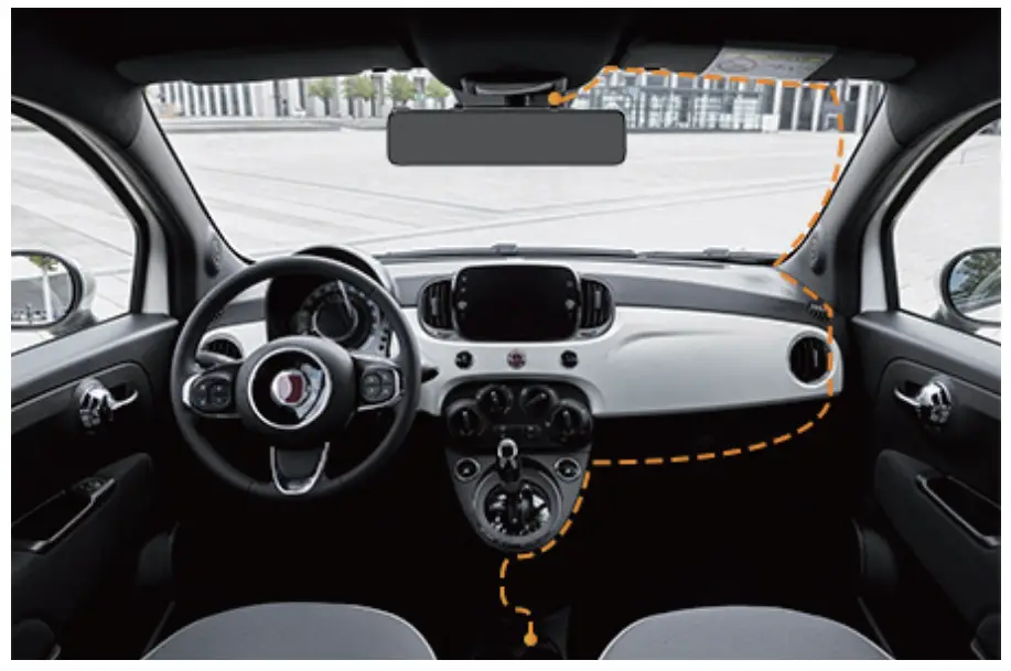 WOLFBOX G880 Mirror Dash Cam - fig 10