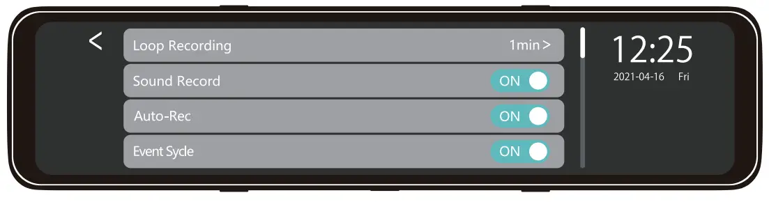 WOLFBOX G880 Mirror Dash Cam - fig 14