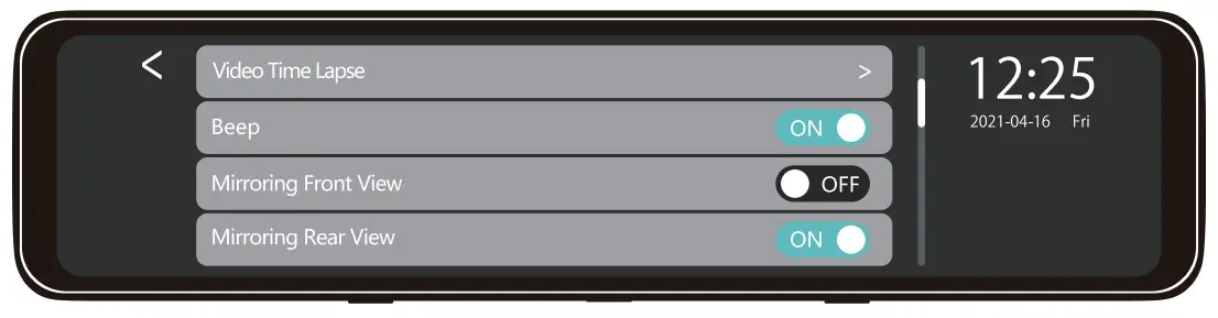 WOLFBOX G880 Mirror Dash Cam - fig 15