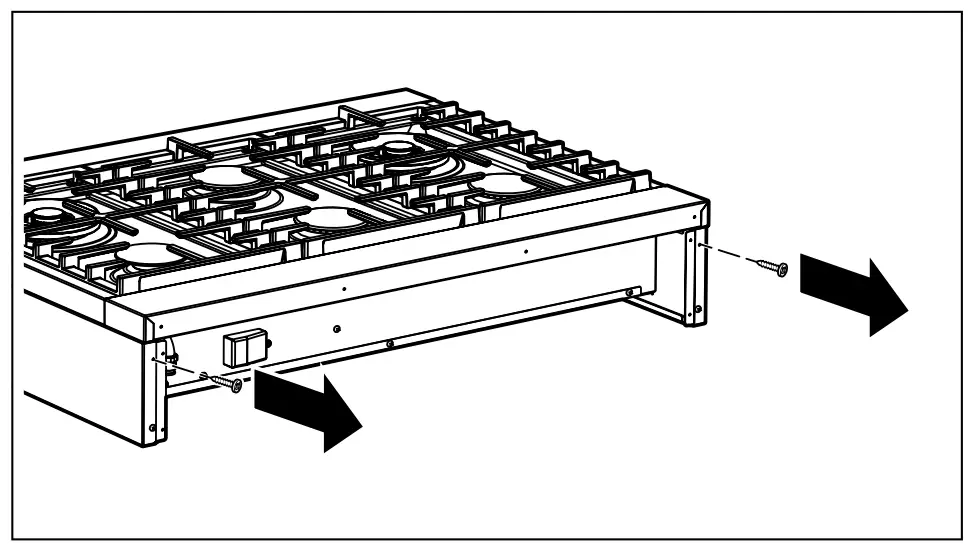BOSCH HEZ7YZ36UC Stainless Steel Rangetop - fig 1