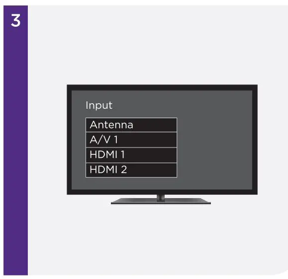 Roku RSS4K Streaming Stick 4K - Select input