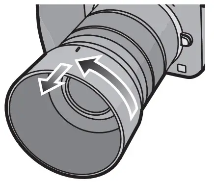 Storing the Lens Hood