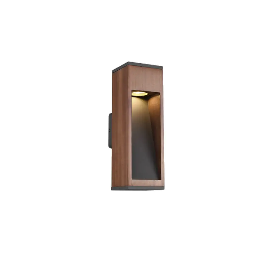Trio 209660130 Brown Wood Wall Light Instruction Manual