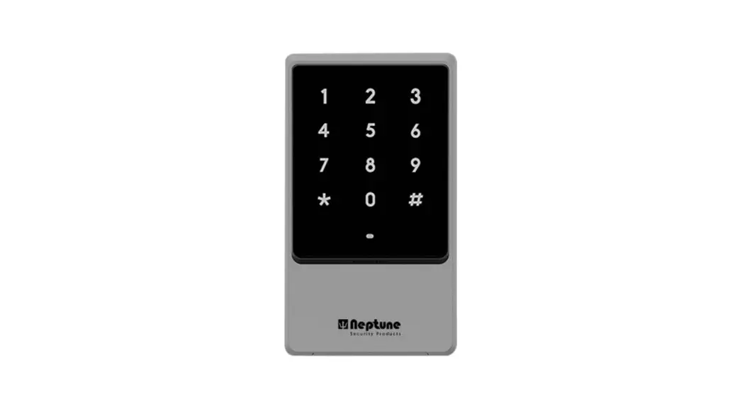 Neptune Nekpwst2w Keypad Touch Em-hid-mf S-alone Instruction Manual