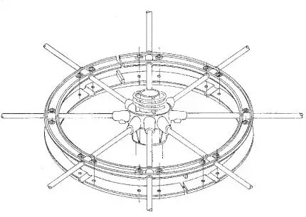 SIRIO 827 Omni Directional CB Antenna - OPTIONAL ANTI NOISE NYLON RING