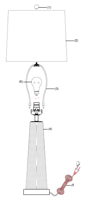 TREND LIGHTING BT5763 Chiara 29 Inch 100.00 watt Polished 1