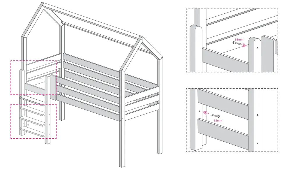 PETIT-PUK-0668-Half-High-bunk-bed-MICKEY-FIG-5