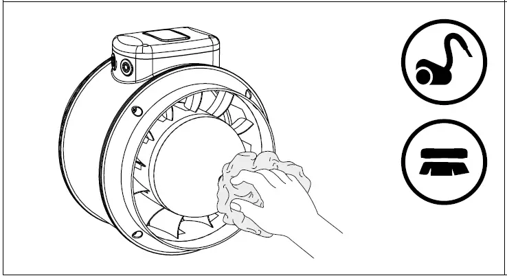 BLAUBERG Primo 150 Inline Mixed-Flow Fan 13