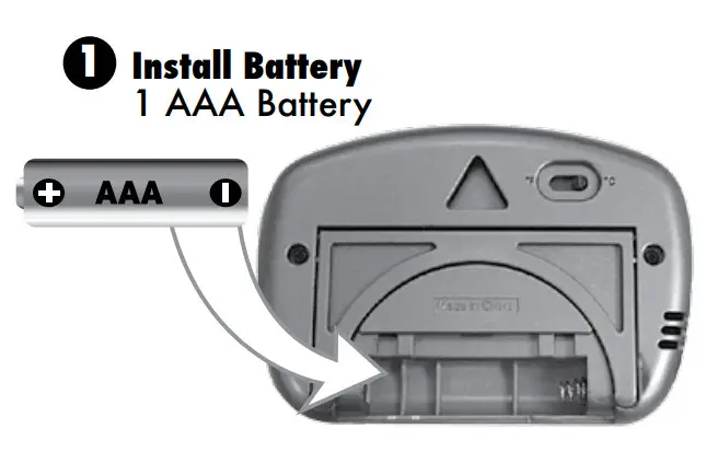 AcuRite Thermometer with Probe 00217 - 00888 - SETUP