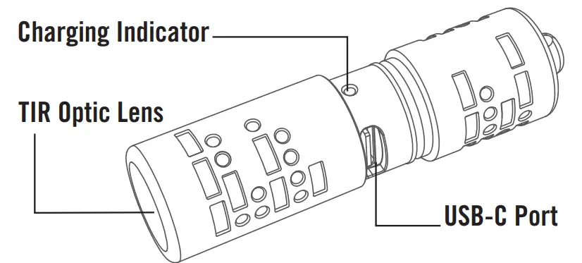 OLIGHT iMorse Keychain Flashlight 180 Lumens - fig 3