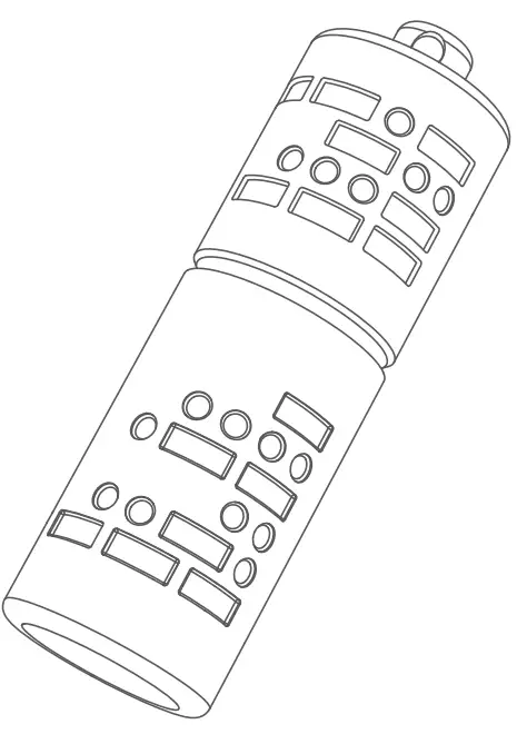 OLIGHT iMorse Keychain Flashlight 180 Lumens - icon