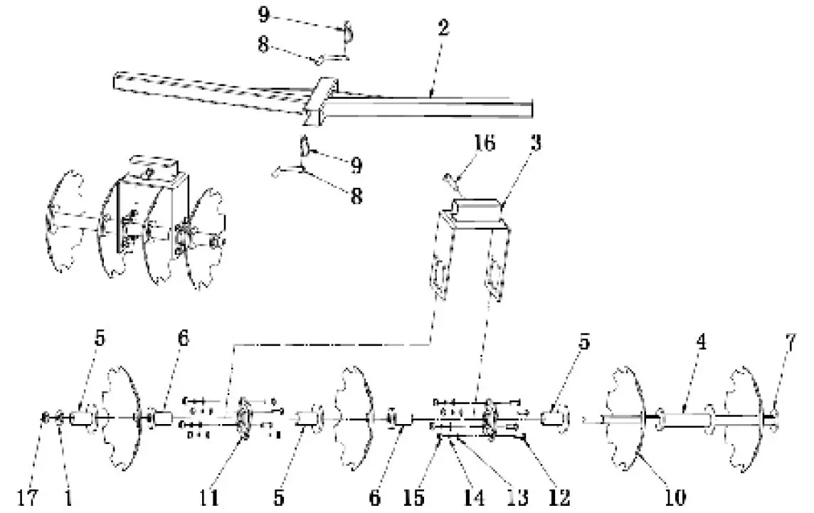 BLACK-WIDOW-ATV-DISC-2141-Steel-Disc-Plow-ATV-Implement-FIG-2