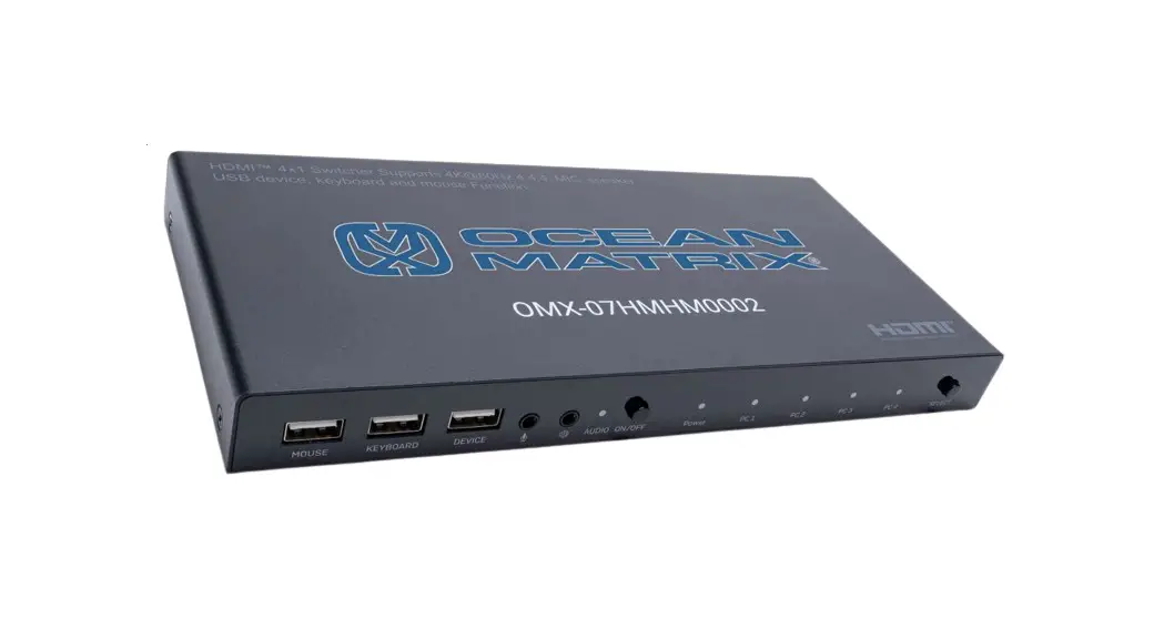 Ocean Matrix Omx-07hmhm0002 Uhd 4k 60 Hz Hdmi 4x1 Switcher User Manual