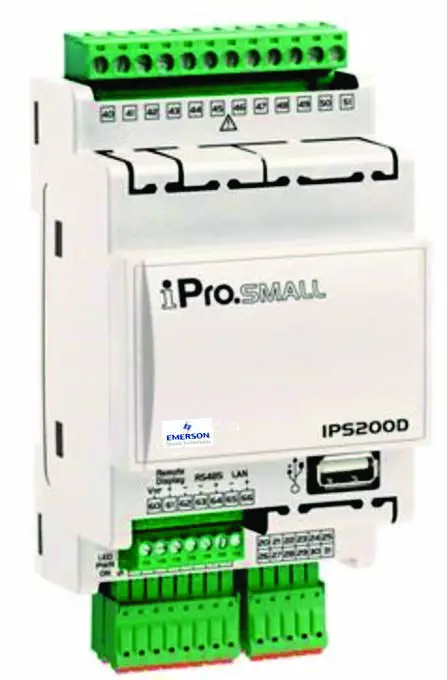 Emerson Ips200d Ipro Small High Pressure Controller User Guide