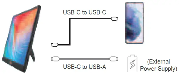 QQH Z1-9 15.6 Inch Portable Travel Monitor 02