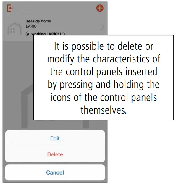 AMC LARIO Smart Control Panel - panels inserted