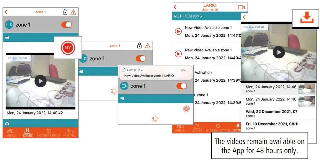 AMC LARIO Smart Control Panel - remain available