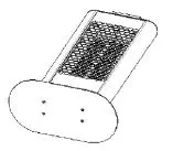 HEAT outdoors-901851 Shadow-Sidekick Grande-Infrared Heater-2