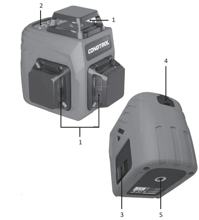 CONDTROL-SMART-3D-Laser-level-FIG 1
