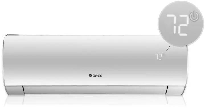 GREE SAP09HP230V1A Wall Mount Ductless AC and Heating System 2