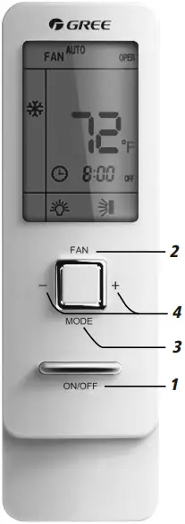 GREE SAP09HP230V1A Wall Mount Ductless AC and Heating System