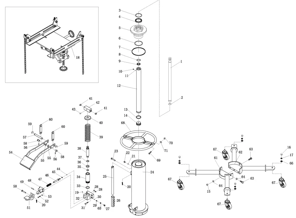 TRADEQUIP-2022T-Transmission-Lifter-fig-10