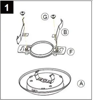 PLT Solutions Color Selectable 4 Inch LED Surface Mount Downlight Fixture - Package Contents 6