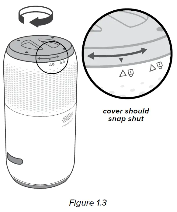 Levoit Smart True HEPA Air Purifier GETTING STARTED 2