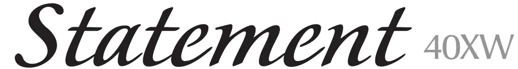 MARTIN LOGAN Statement 40XW Flagship Performance- LOGO